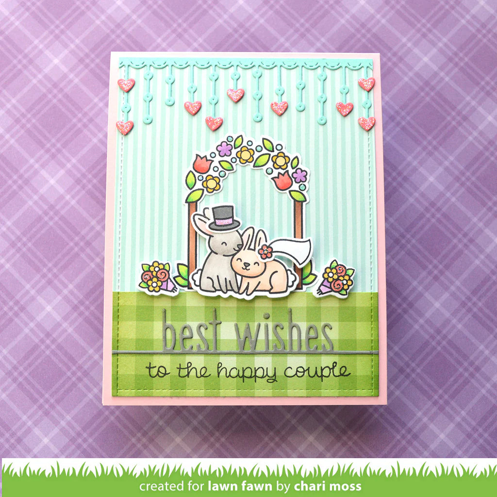 Happy Couple Stamps by Lawn Fawn